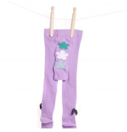 Lilly + Sid™ Baby Girl Lilac Tights